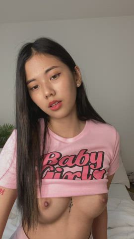 tiny asian girl