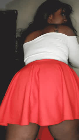 Put your face under my skirt?