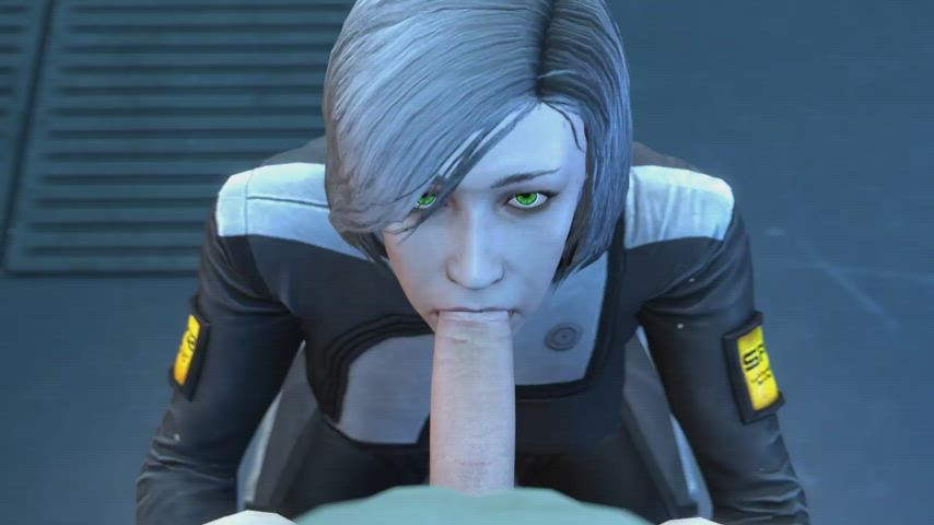 Chakwas's Oral Examination - [Mass Effect] (Skeletron27)