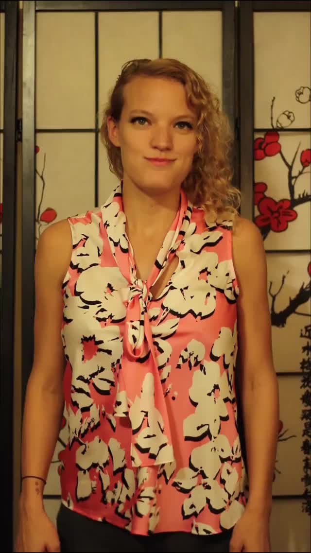 Blouse coming off for you