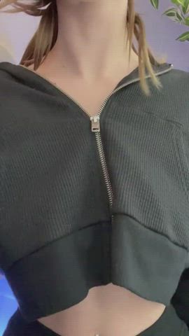 Homemade Teen Titty Drop gif