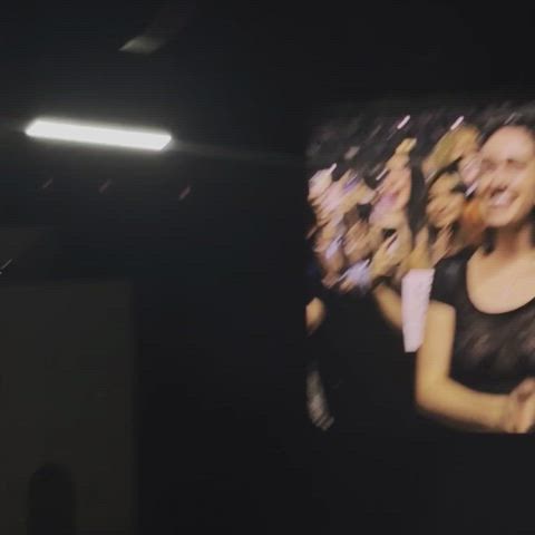 braless celebrity see through clothing celebs gif