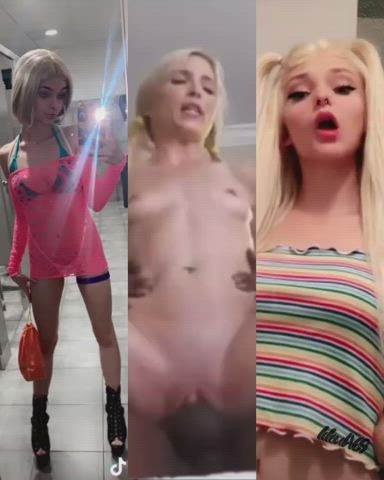 BBC Creampie Dirty Talk Hardcore Petite Riding TikTok gif