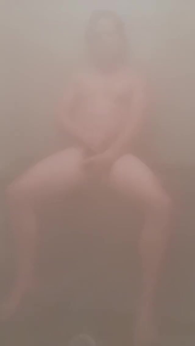 You walk into the steam room and see this. wyd?