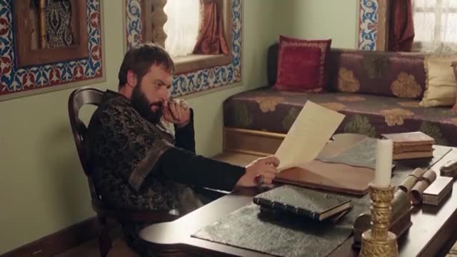 Ibrahim pasha reading- Muhteşem Yüzyıl 73.Bölüm