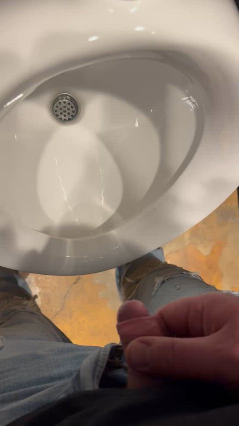 What would you do if I used the urinal next to you? 