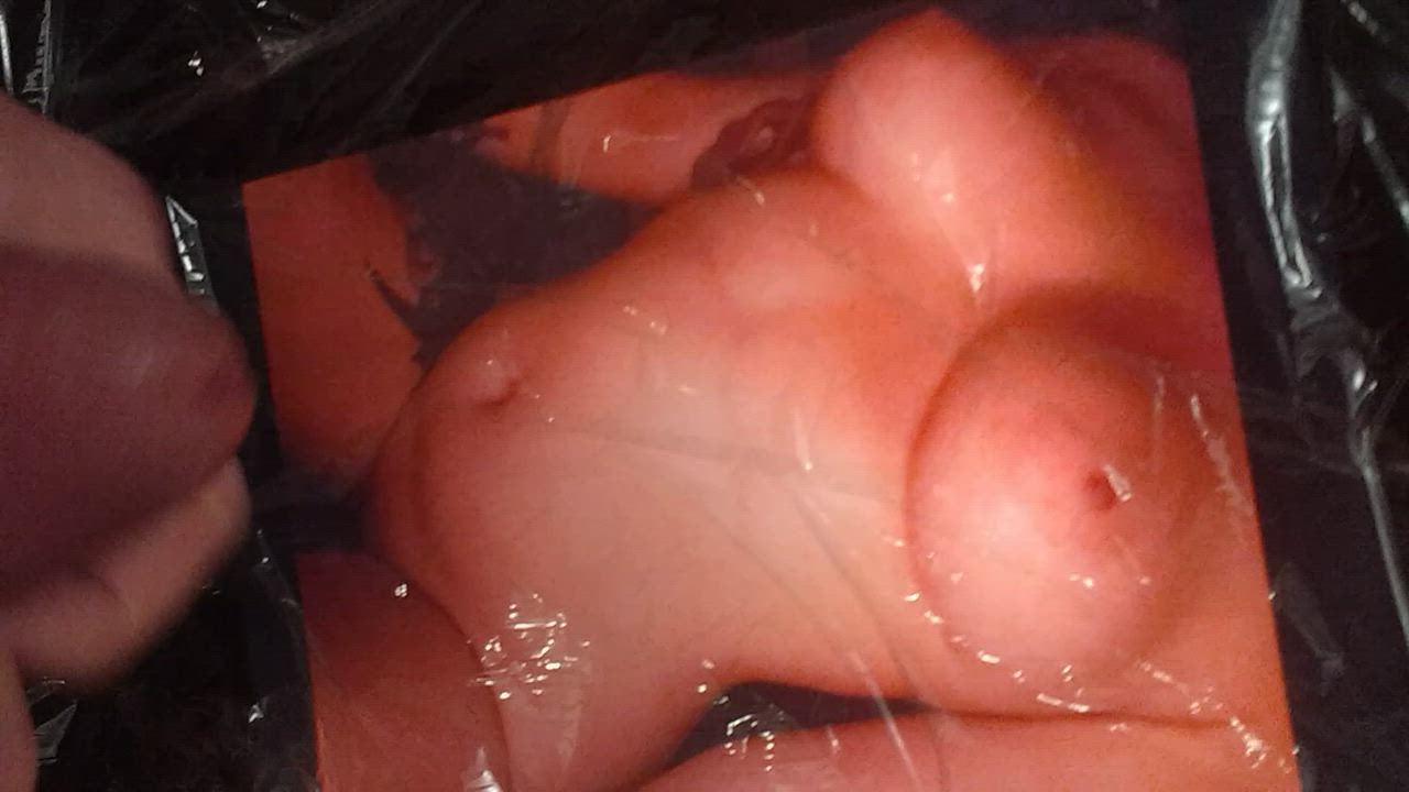 cum cum on pussy cum on tits gif