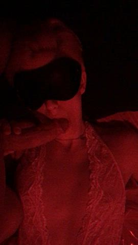 bdsm blowjob bondage gif