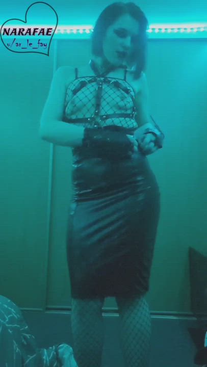 Alt Ass Ass Spread Butt Plug Fishnet Goth Leather Nipple Clamps Pale Shaved Shaved