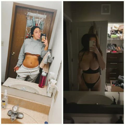 Gotta love seeing Abbey Wilson's big titties swingin