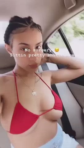 This petite latina has some amazing melons