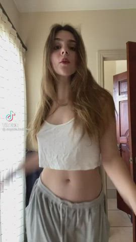 Boobs Pokies Teen TikTok Tits Porn GIF by abibouu