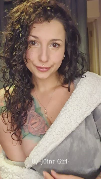 Do you like what I hide under my dressing gown? (OC)