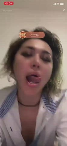 Cleavage Downblouse Nipple gif
