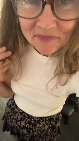 Cum Office Tease gif