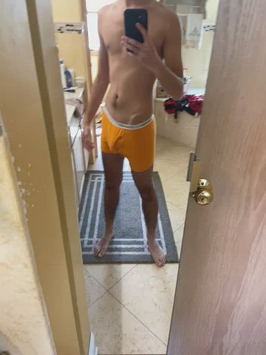 About to hop on the shower