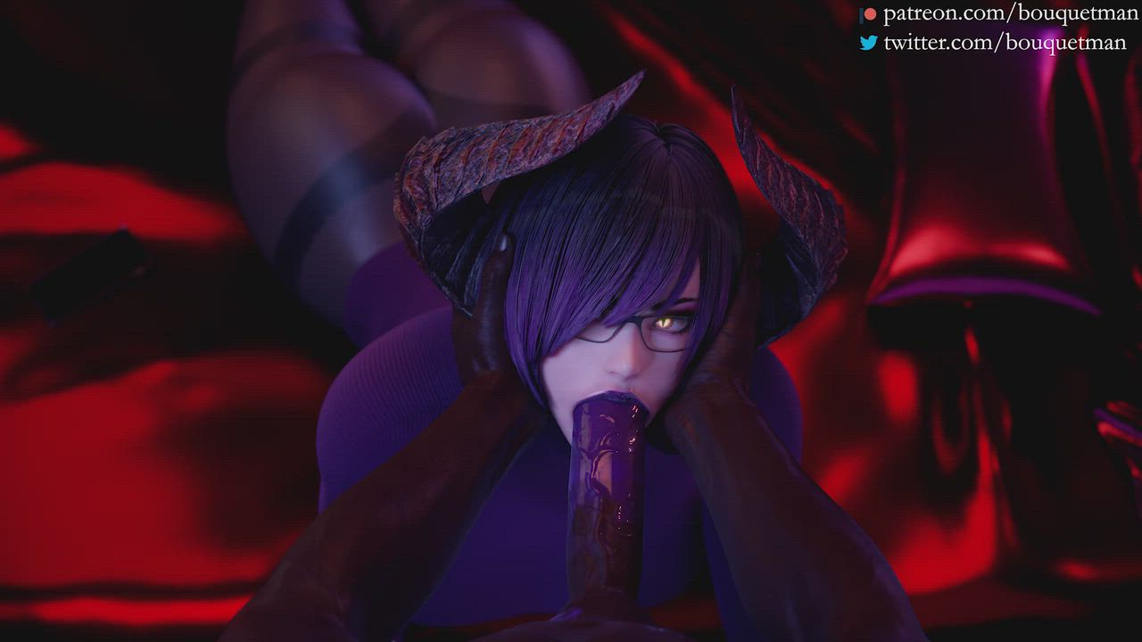 Eliza face-fuck (bouquetman) [Tekken]
