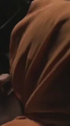 Arab Babe working on my Hindu Indian Cock, just perfect way to end Movie Night.