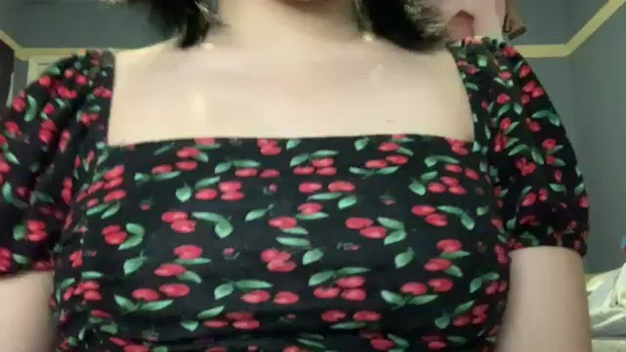Might be late at night but its always time to show off my titties ?