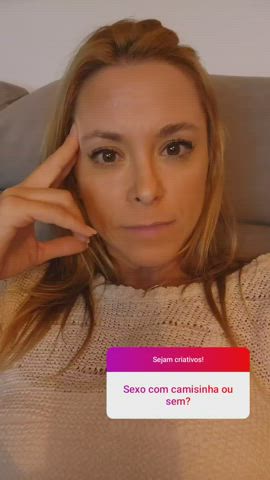 Taynah Espinoza falando desse assunto da um tesão