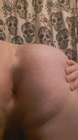 ass spread asshole chubby gay spreading gif