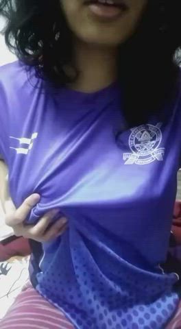 boobs desi indian tease teen gif