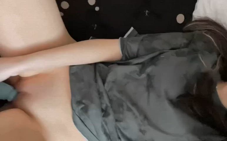 amateur degrading humiliation masturbating slut teen tits toy gif