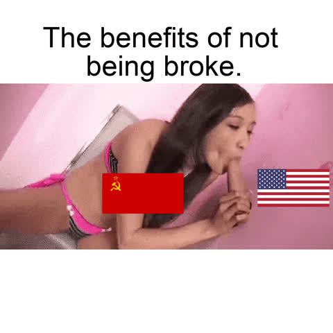 Blowjob Brunette Glory Hole gif