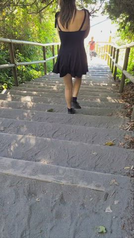 I love showing off my cute little body to strangers