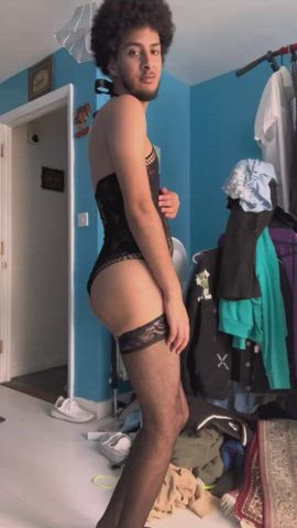 femboy gay lingerie sissy gif