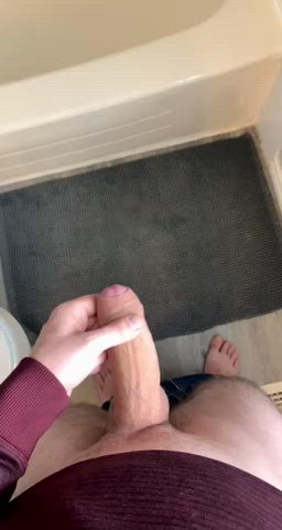Thick cock = thick load