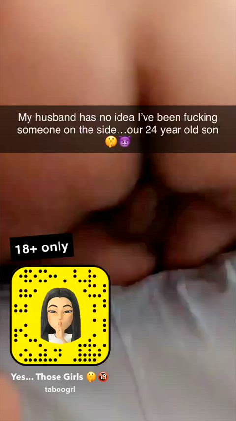 amateur milf mom step-mom taboo gif