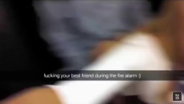 Colleague banged during fire alarm
