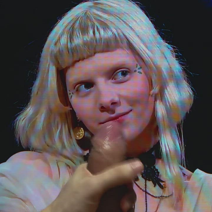 That's what her perfect face needs