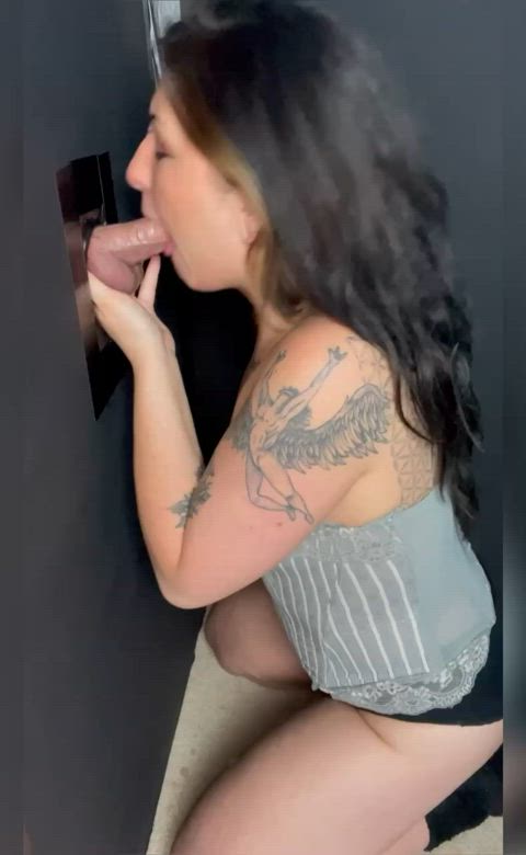 It's easy to give maximum effort in the glory hole when you guys give me so much