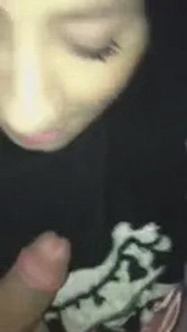 BWC Big Dick Blowjob Cock Worship Hijab Sucking gif