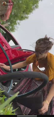 Boobs Nipslip TikTok gif