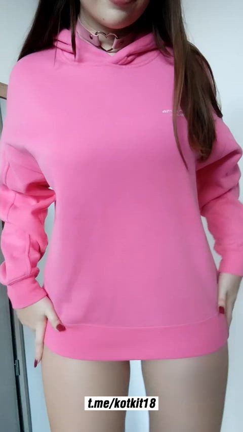 pussy solo teen tits gif