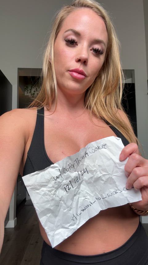 big tits bimbo blonde sexy slut gif