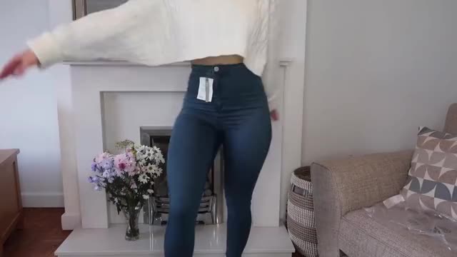 Cute Girl Showing Off