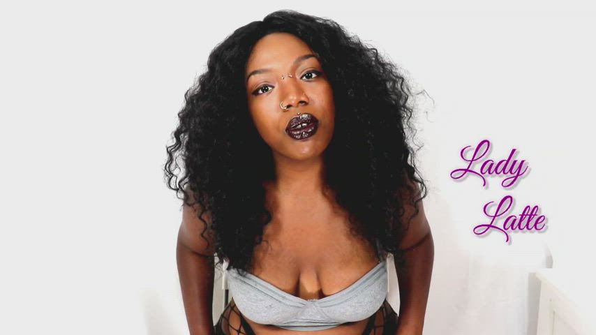 ass ebony femdom fishnet goddess humiliation sensual thong gif