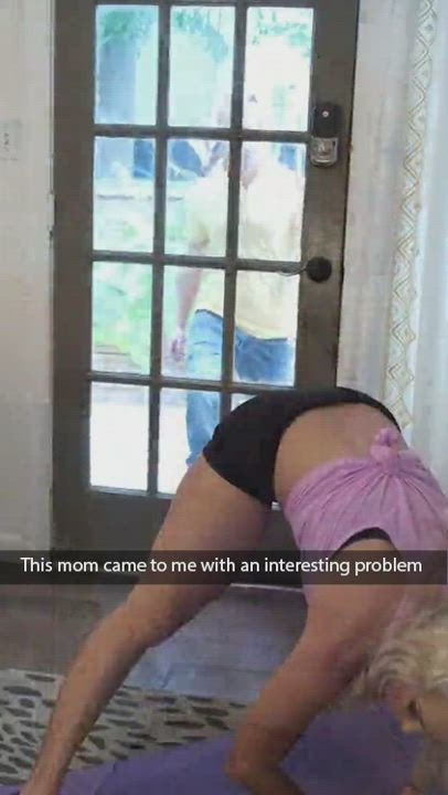 Dealing with a peeping son