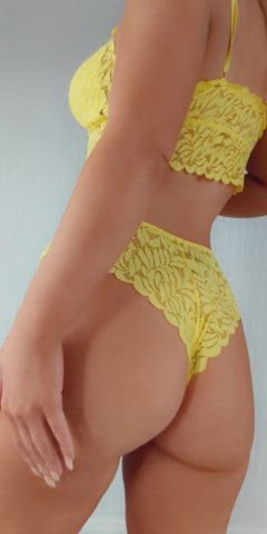 what's better than a young blonde in yellow to brighten your day ?
