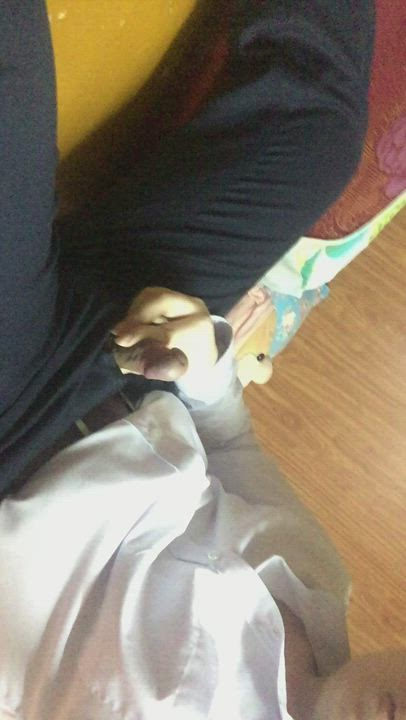 Cock Cum Male Masturbation Uniform gif