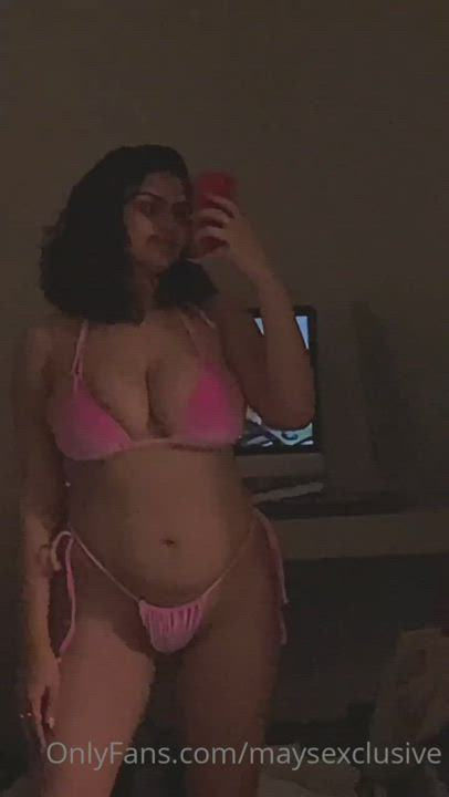 Bikini Boobs Jiggling gif