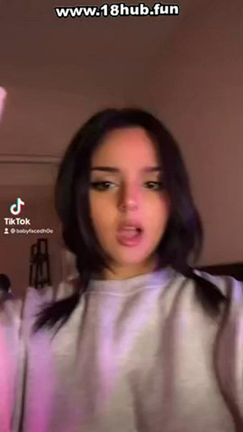 amateur big tits natural tits sex tiktok gif