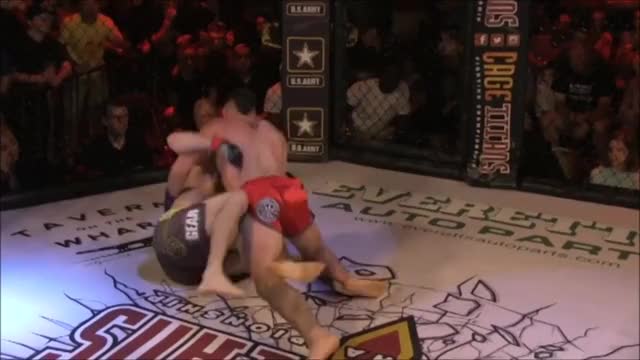Connor Barry Rubber Guard transition into Armbar Cage Titans 39