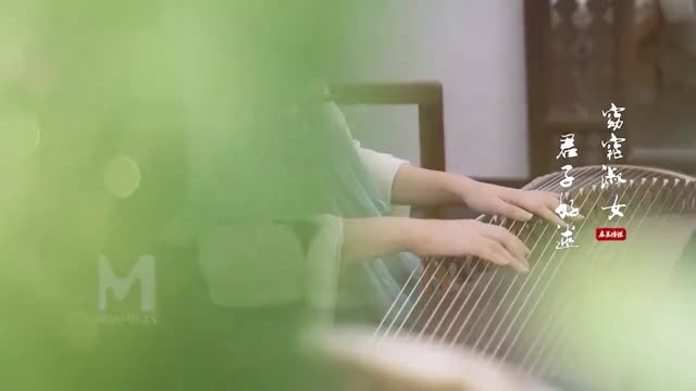 Zhang Yunxi traditional guqin player (md0108)