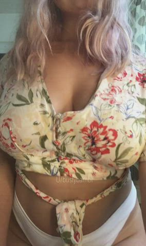 Big Tits Bouncing Tits Huge Tits Natural Tits gif