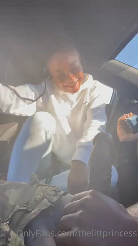 bbc blowjob car ebony gif
